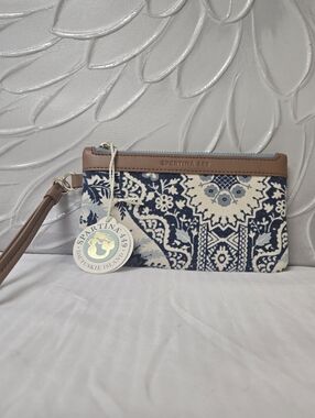 Peeples Song Park Palms Grab-N-Go Wristlet By SPARTINA 449